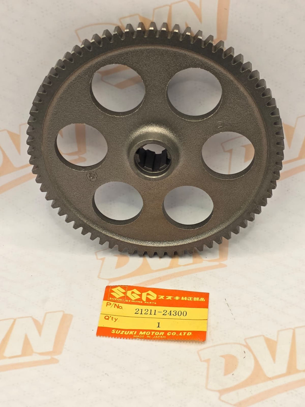 1985 SUZUKI LT185 - TRANSMISSION PRIMARY DRIVEN GEAR 71T 21211-24300