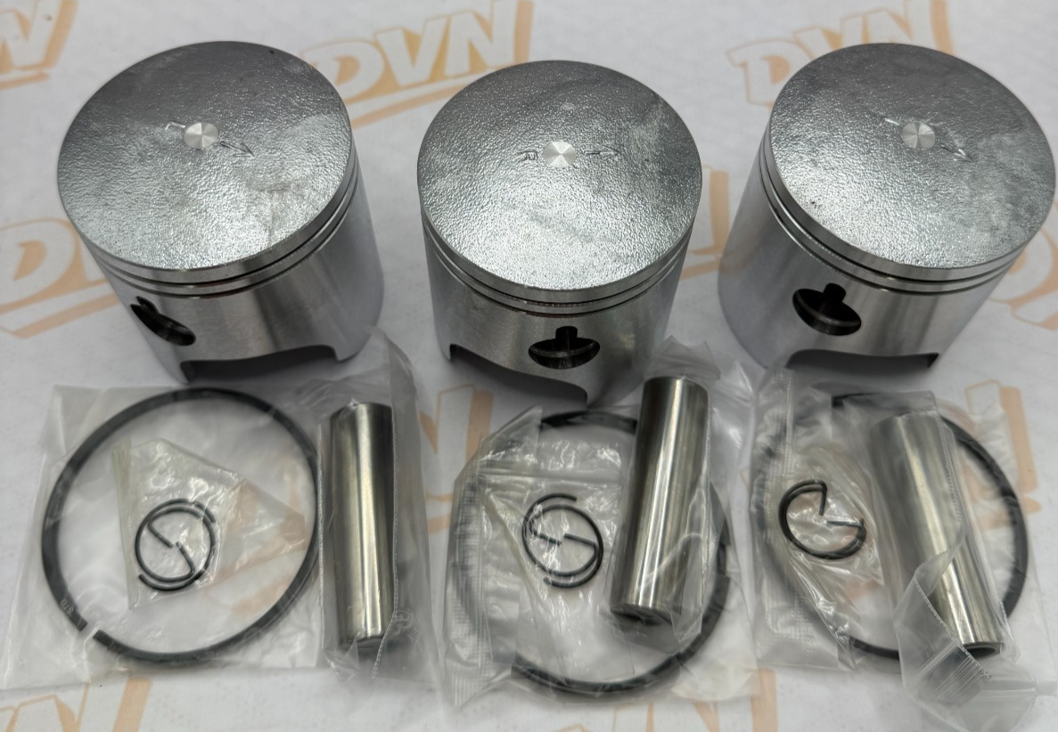 Suzuki 1972-1977 GT750 PISTON AND RING SET  70mm Standard Size