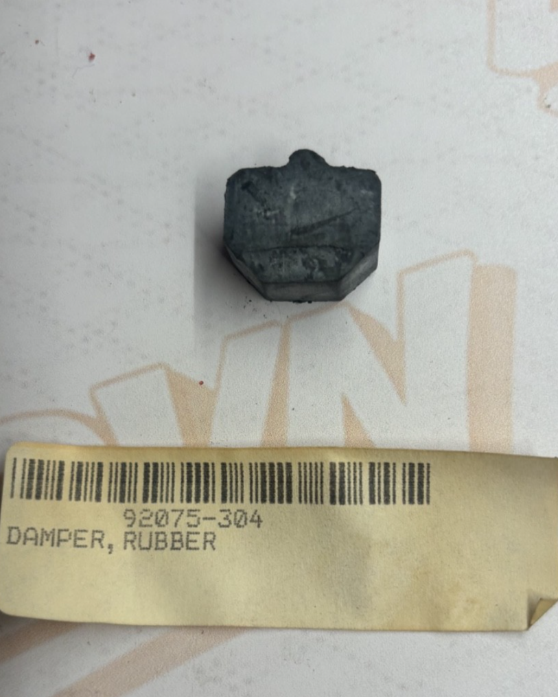 NOS Kawasaki  92075-304 KDX80 KE175 KE250 Cylinder Damper Rubber