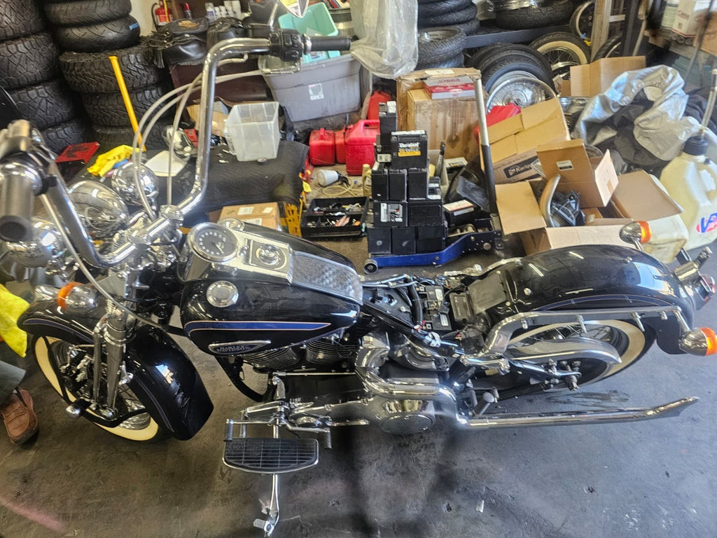 HarleyDavidson HERITAGE FLSTS, 97-2006  Wild . Chubby Ape Springer Handlebar KIT