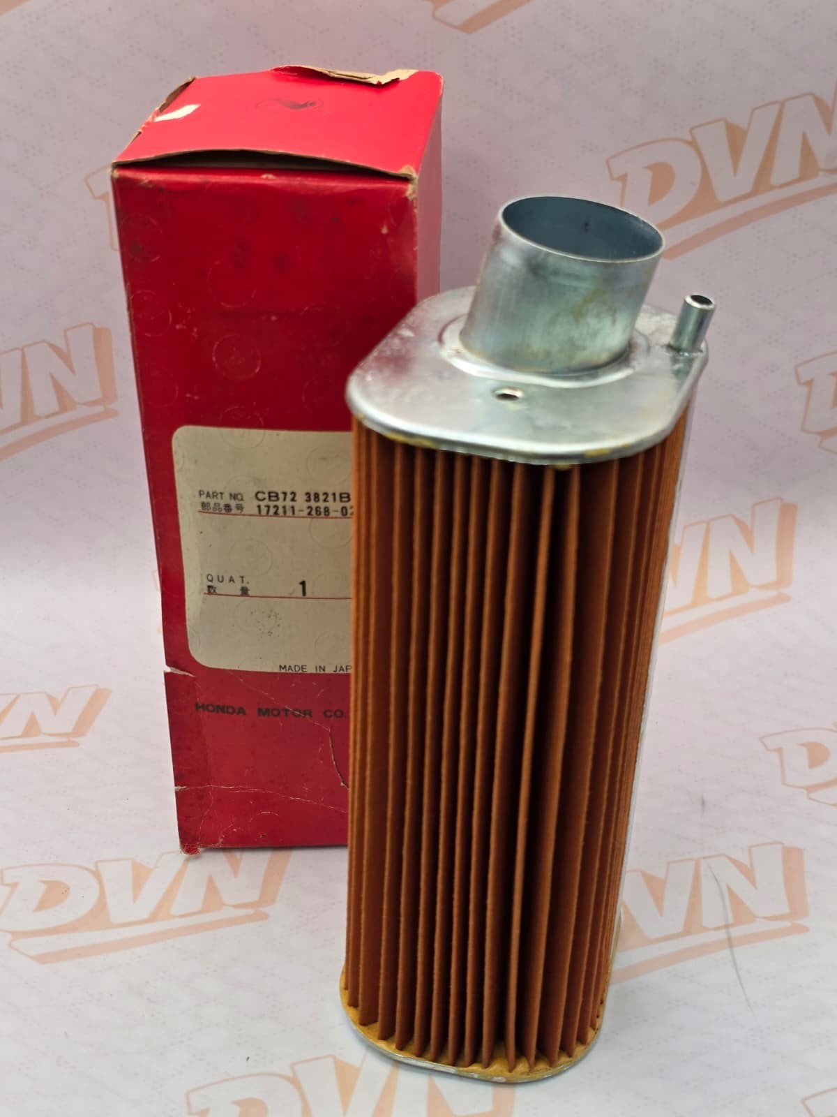 NOS Honda CB72 Right Air Filter Cleaner Element 17211-268-020
