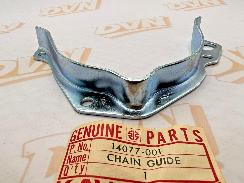 Kawasaki NOS NEW 14077-001 Chain Guide F9 350