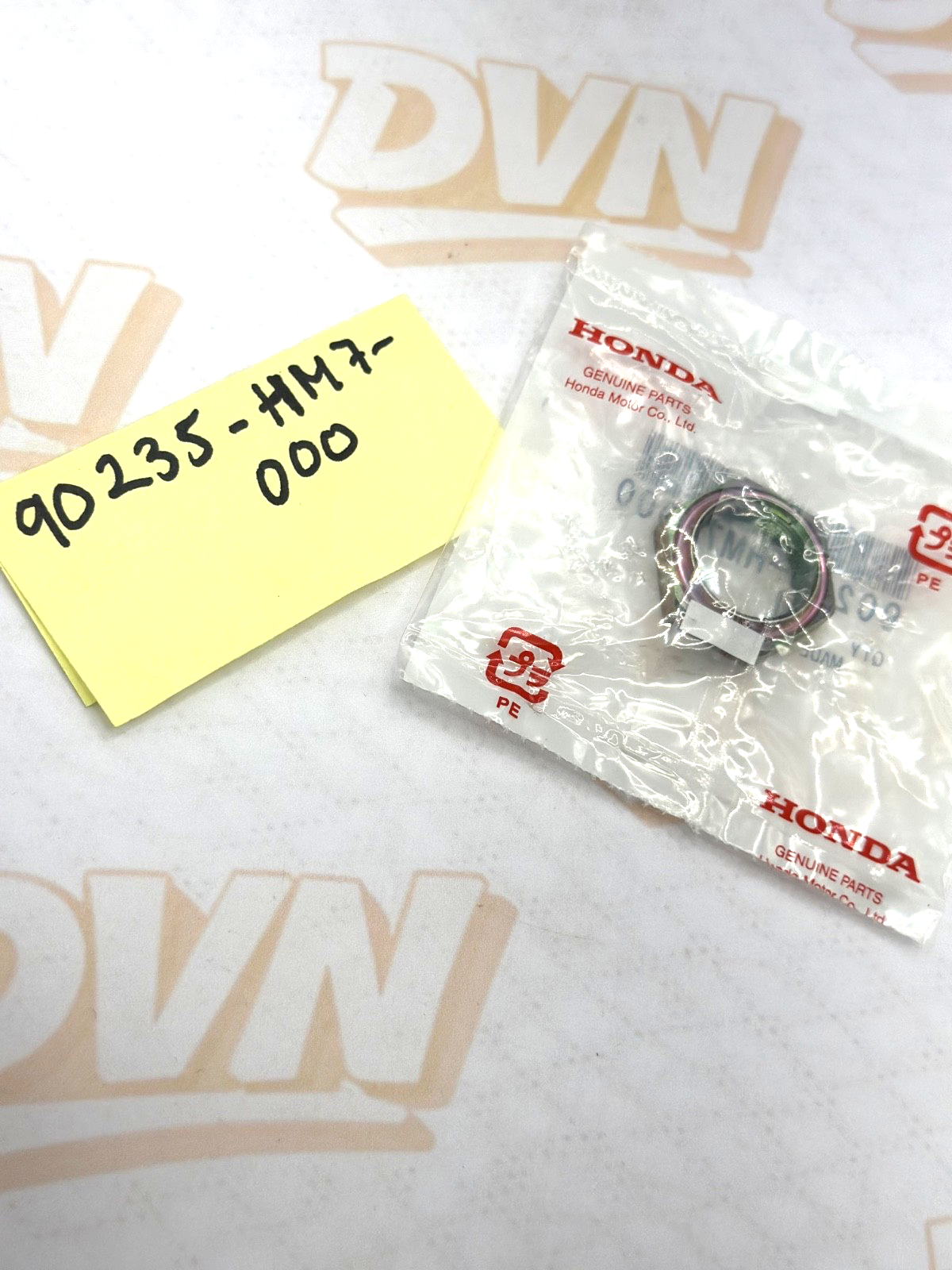 Honda Genuine Nut, Lock (20Mm) - 90235-Hm7-000