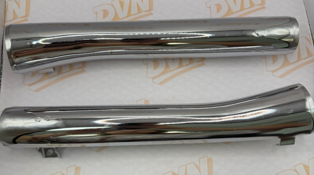 SUZUKI GS500E GS550 GS650E '81-83 NEW ORIGINAL MUFFLER COVER RIGHT AND LEFT