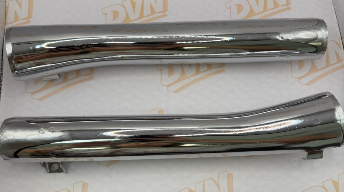 SUZUKI GS500E GS550 GS650E '81-83 NEW ORIGINAL MUFFLER COVER RIGHT AND LEFT