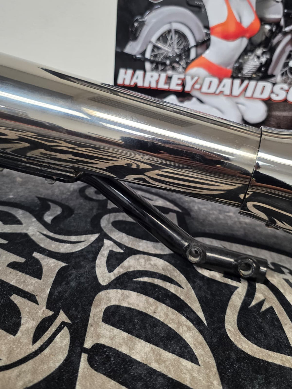 CVO SPRINGER 07-09 EXAUST SYSTEM (REINHART)  HARLEY DAVISON SOFTAIL