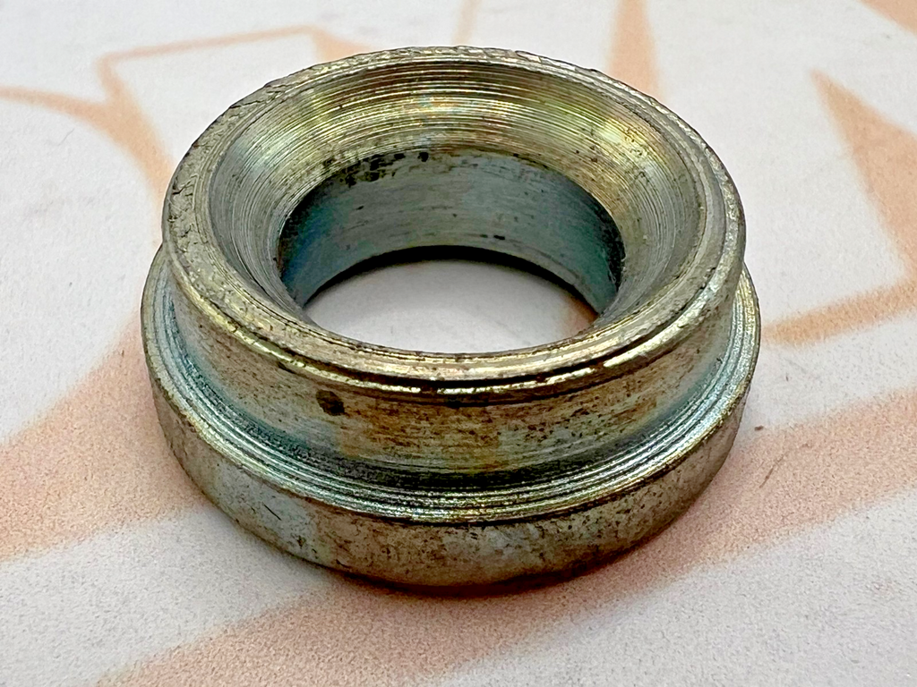 NOS OEM SUZUKI TC100/125/185, TS100/125/185 L/H FRONT WHEEL SPACER 54751-25500