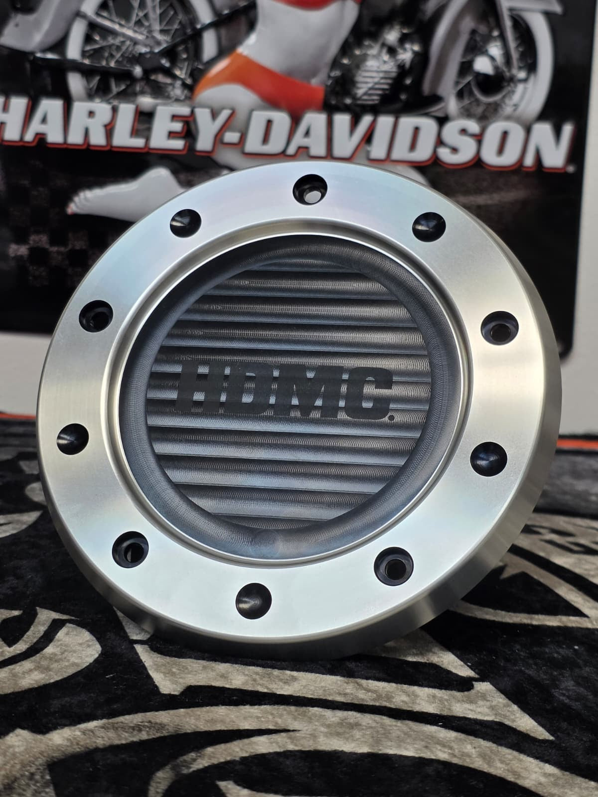 HARLEY DAVIDSON SOFTAIL OEM HDMC DERBY COVER SOFTAIL 25701088 18-LATER MODELS