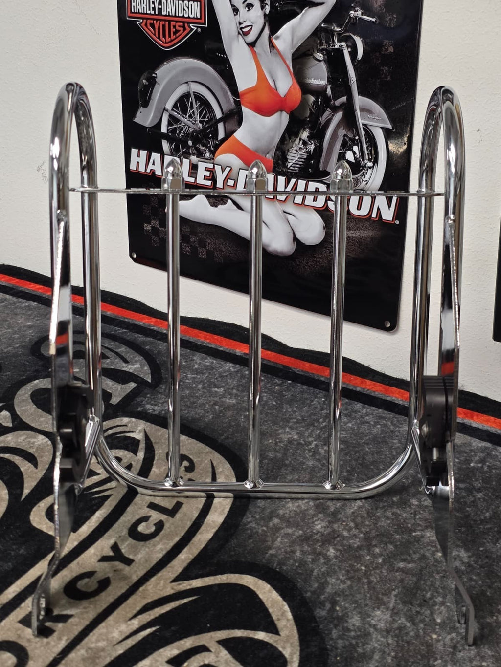 Harley Heritage Springer - FLSTS - Quick Release 2 UP Luggage Rack