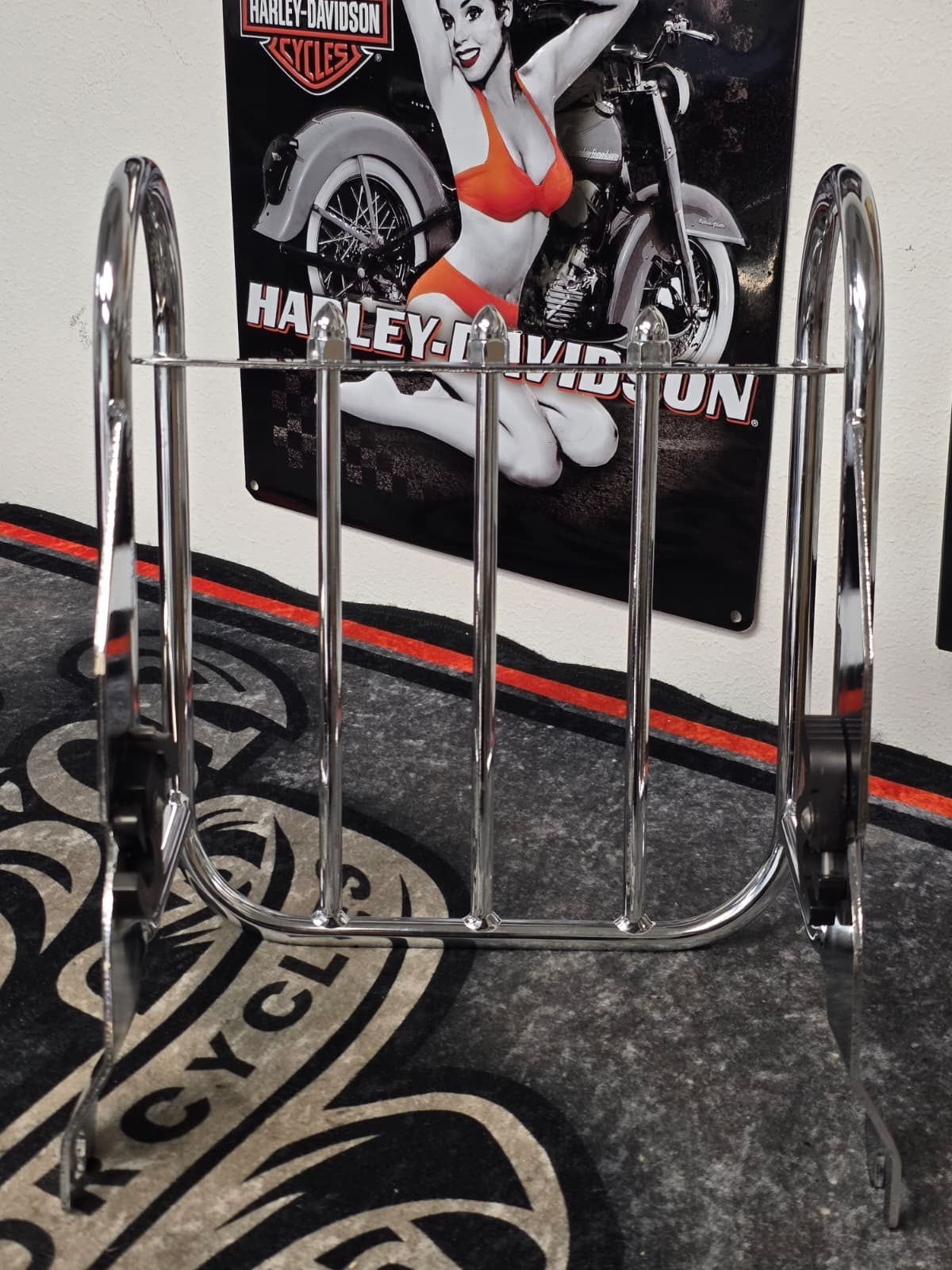 Harley Heritage Springer - FLSTS - Quick Release 2 UP Luggage Rack