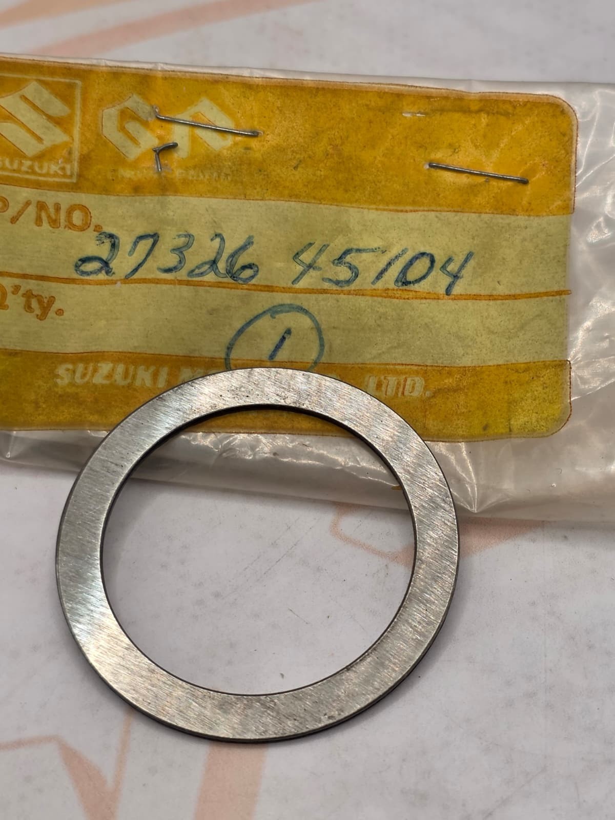 NOS Genuine Suzuki GS 850 1000 1100 GSX Final Drive Gear Shim OEM 27326-45104