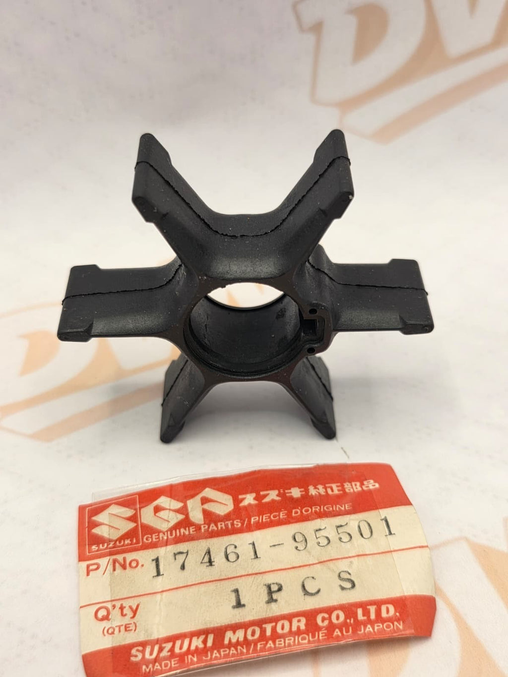 Water Pump Impeller for Suzuki Outboard DT 50 60 75 85 HP 17461-95501