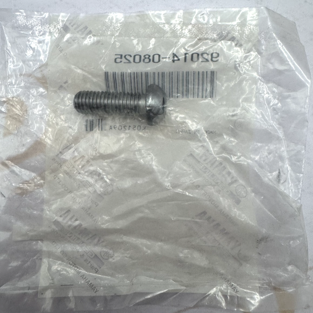 YAMAHA Button Head Bolt, OEM Part - 92014-08025