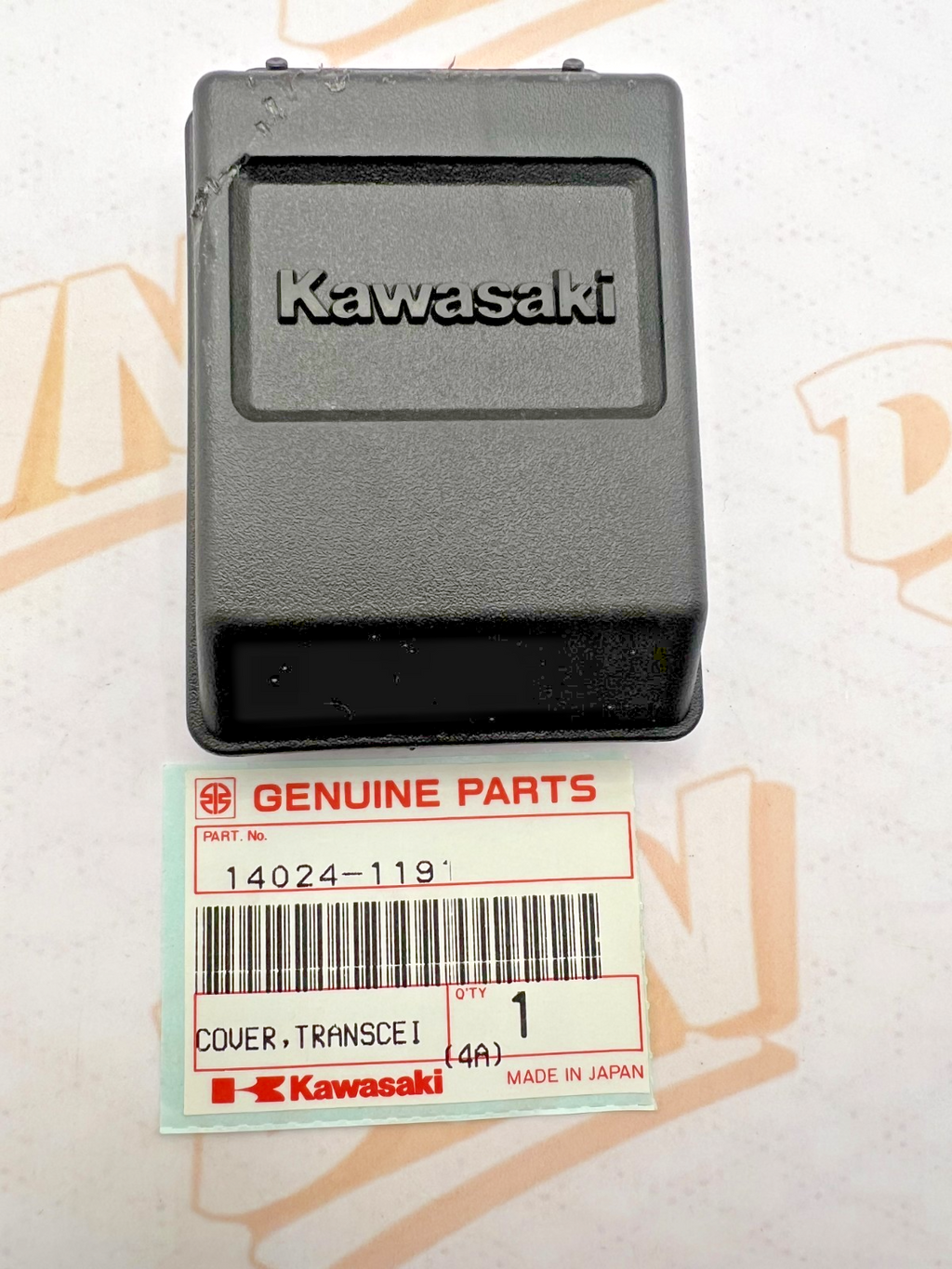 KAWASAKI NOS OEM TRANSCEIVER COVER 14024-1191