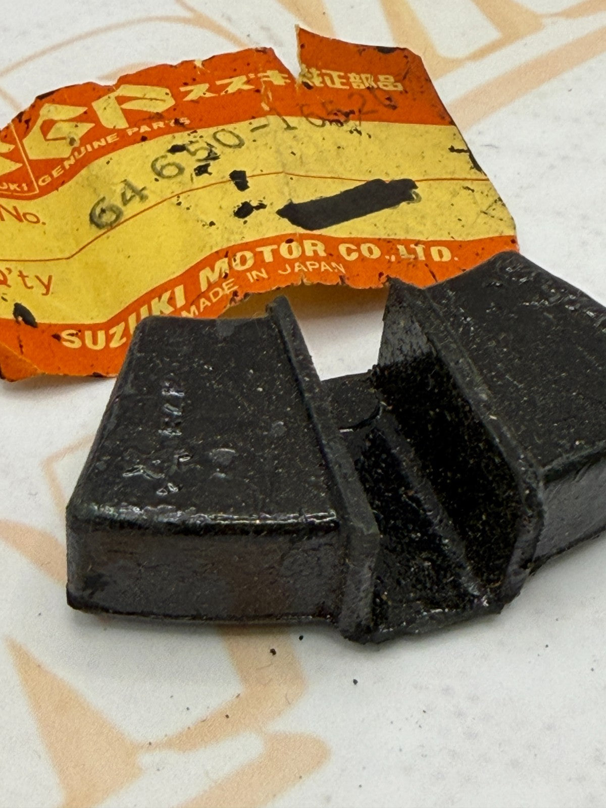 1 NOS Genuine Suzuki TS250 TS400 TM250 TM400 Cush Drive Rubber OEM 64650-16520