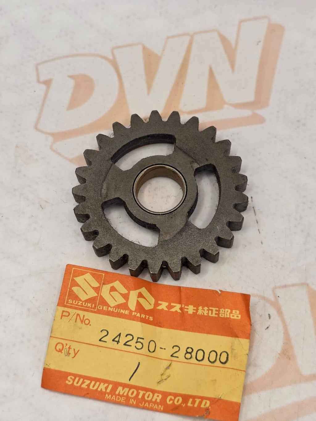 NOS Suzuki TS185 TS 185 5th Drive Gear - Transmission Gear - GT185 - 24250-28000