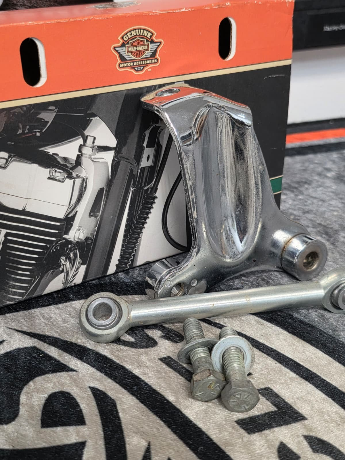 Billet Chrome Engine Motor Stabilizer Bracket Mount 08-16 Touring 16205-10 26063