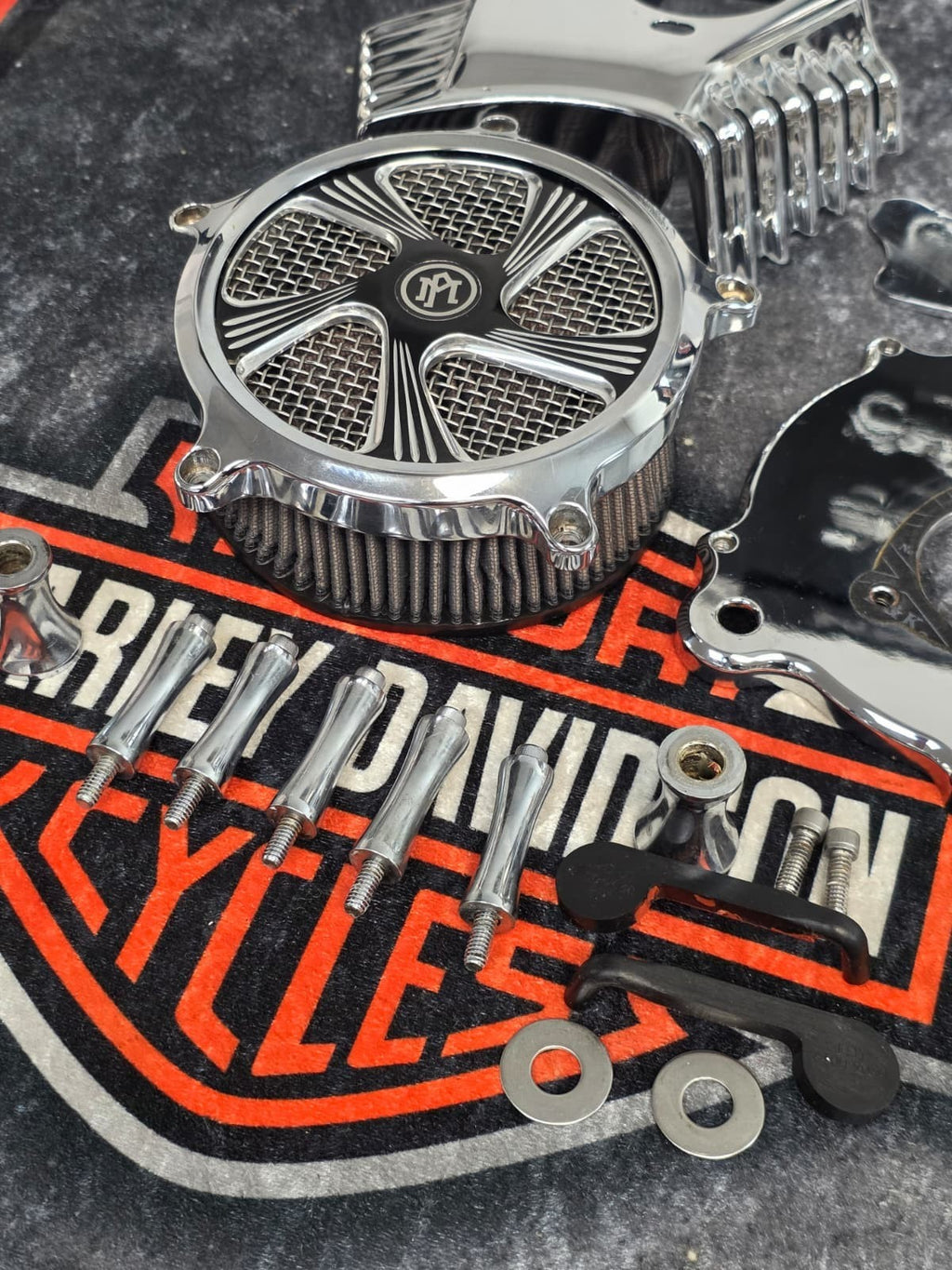 HARLEY DAVISON TOURING Venturi Speed  Air Cleaner, Chrome