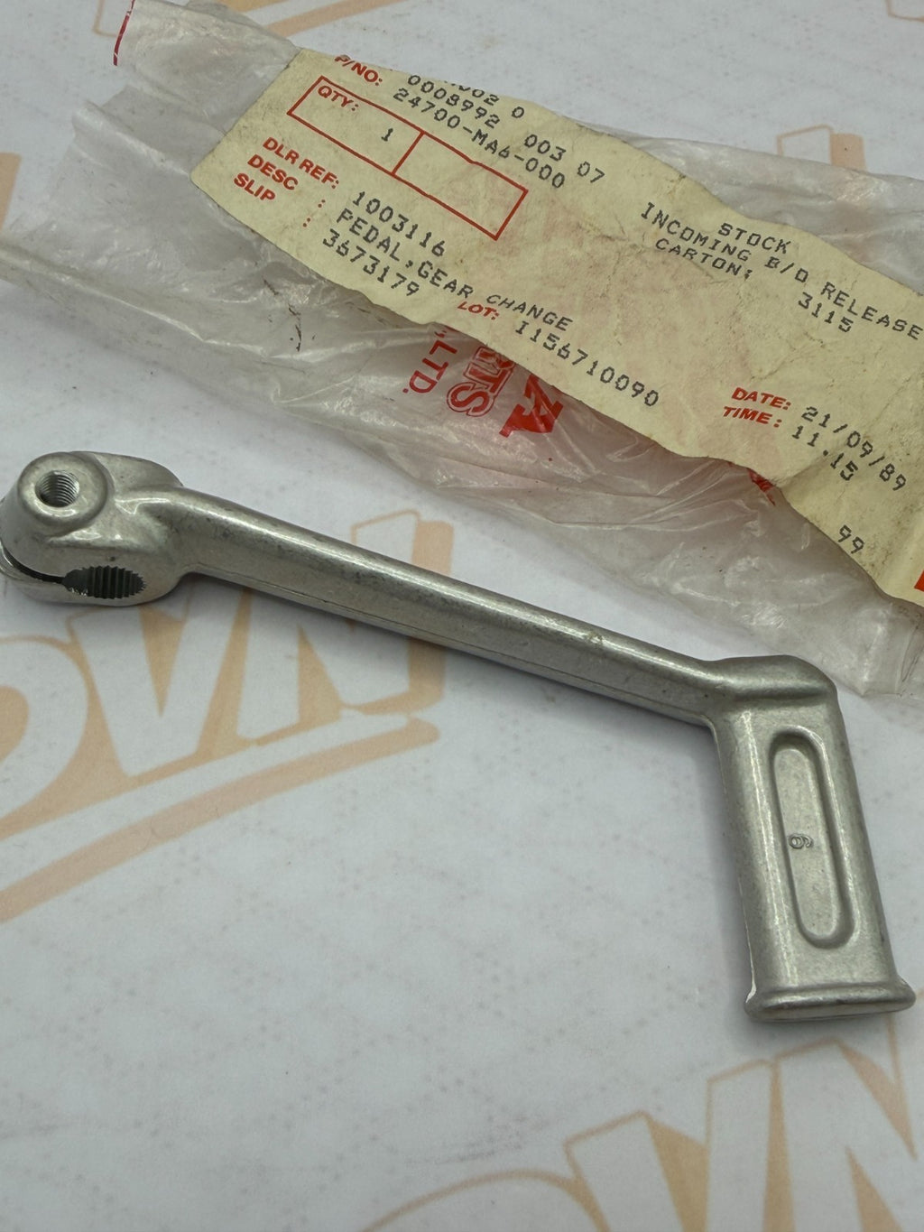 HONDA SHIFTER PEDAL CBX550F 1982 24700-MA6-000