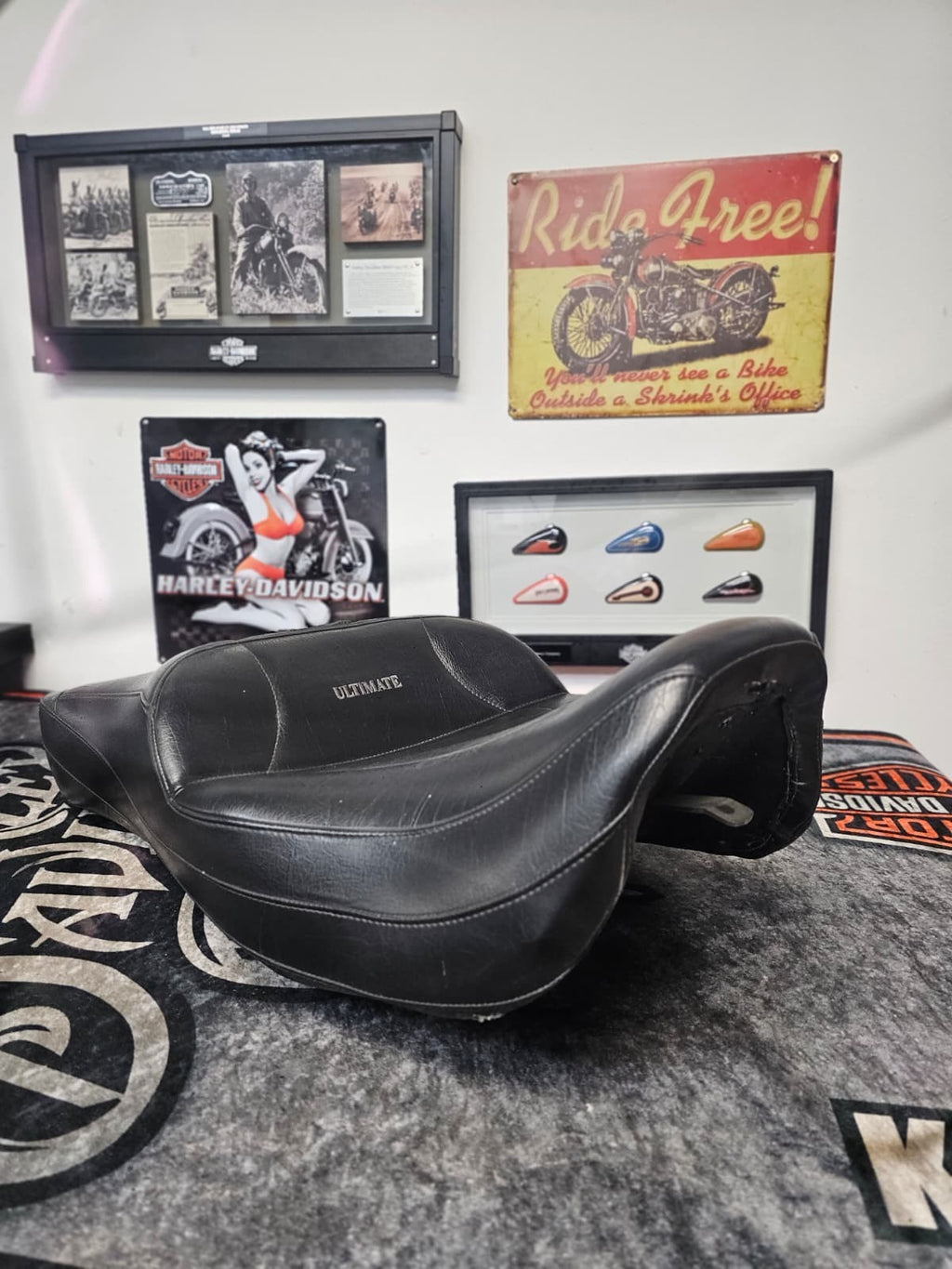 ULTIMATE Seat  For Harley Touring Electra Glide Classic 1997-2007