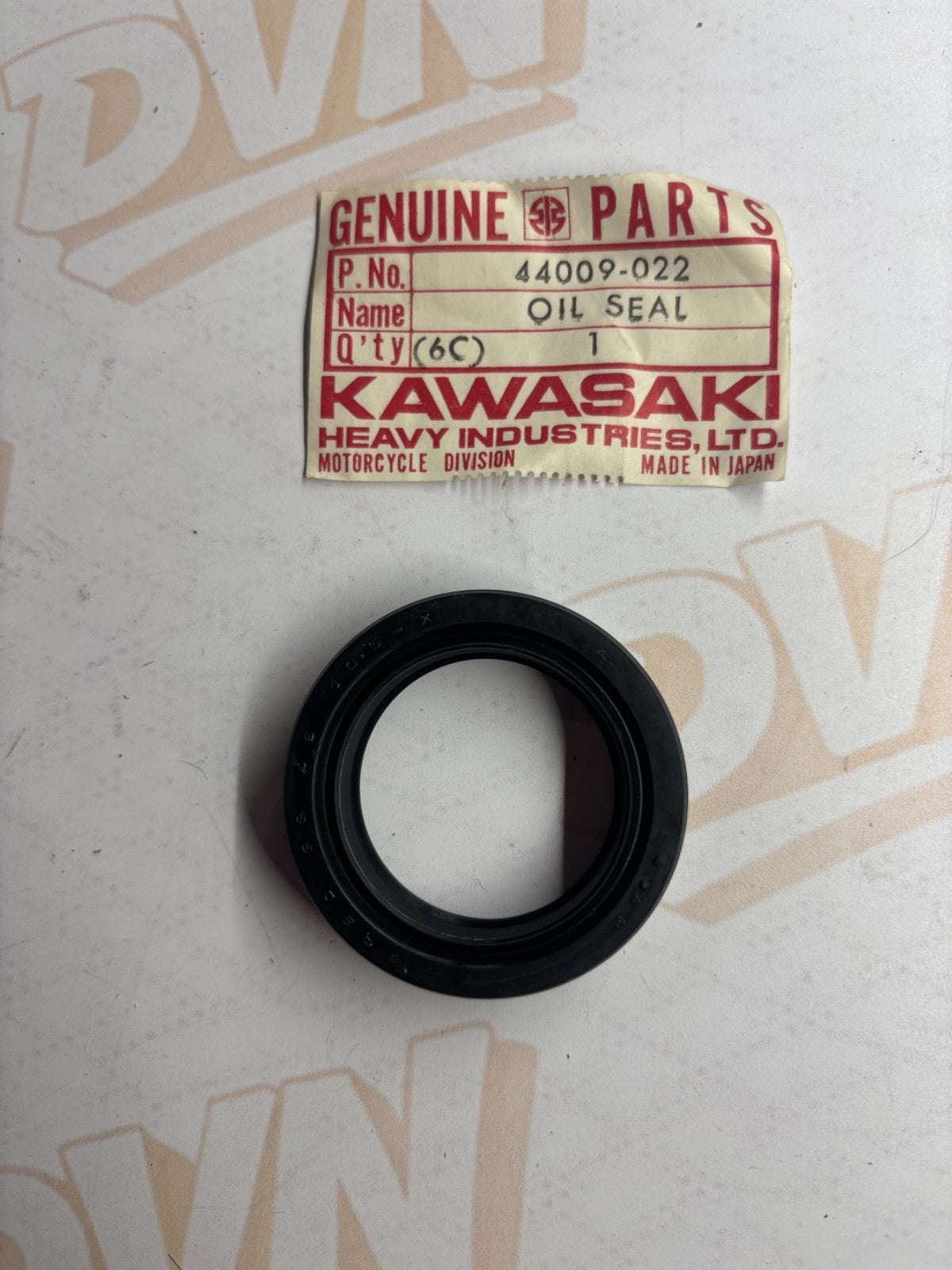 Kawasaki NOS 44009-022 Fork Oil Seal KZ KZ440 KZ400 LTD