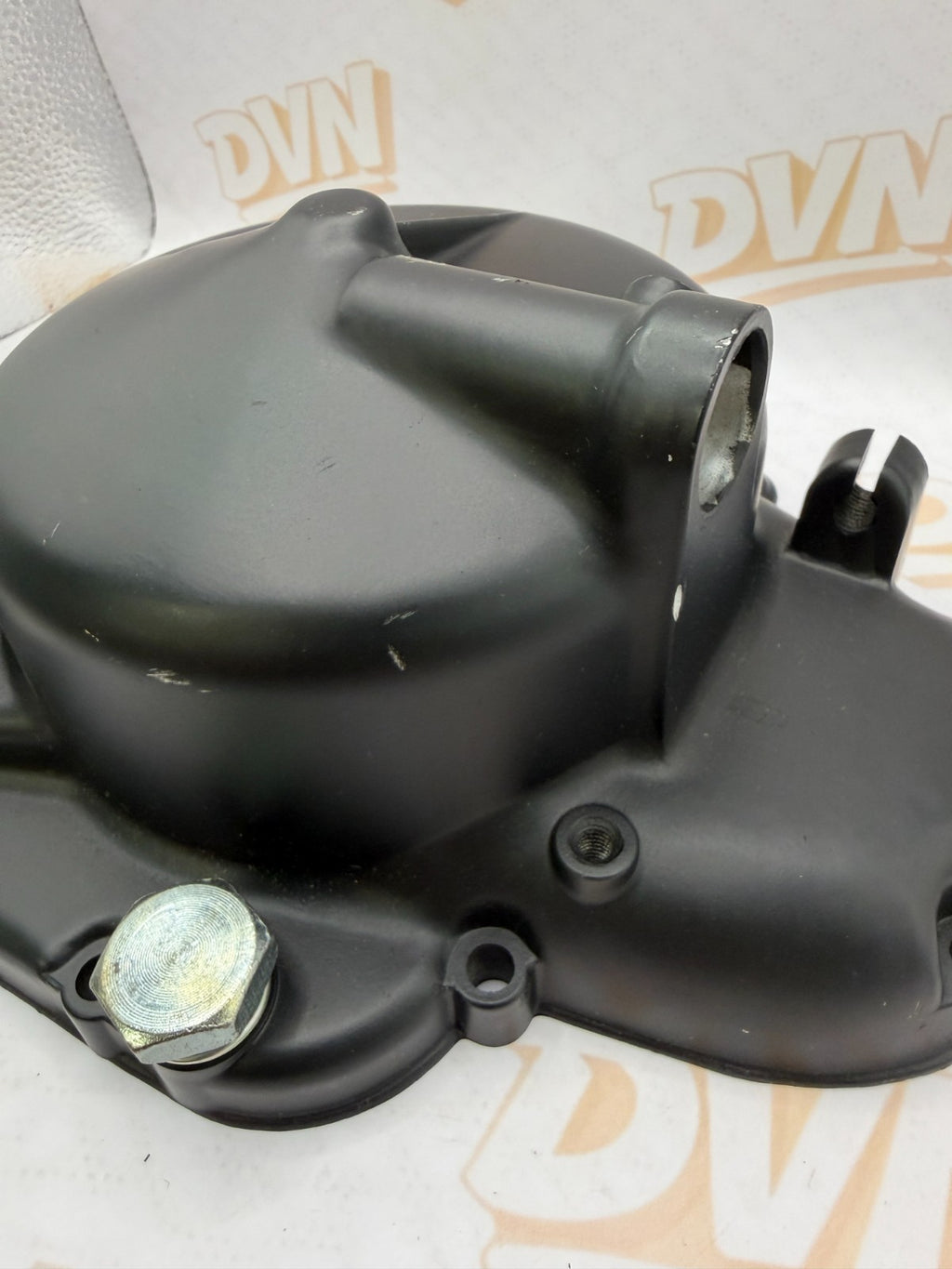 NOS 1975 Suzuki TC125 OEM Clutch Cover Engine Side Cover Assy 11300-28860