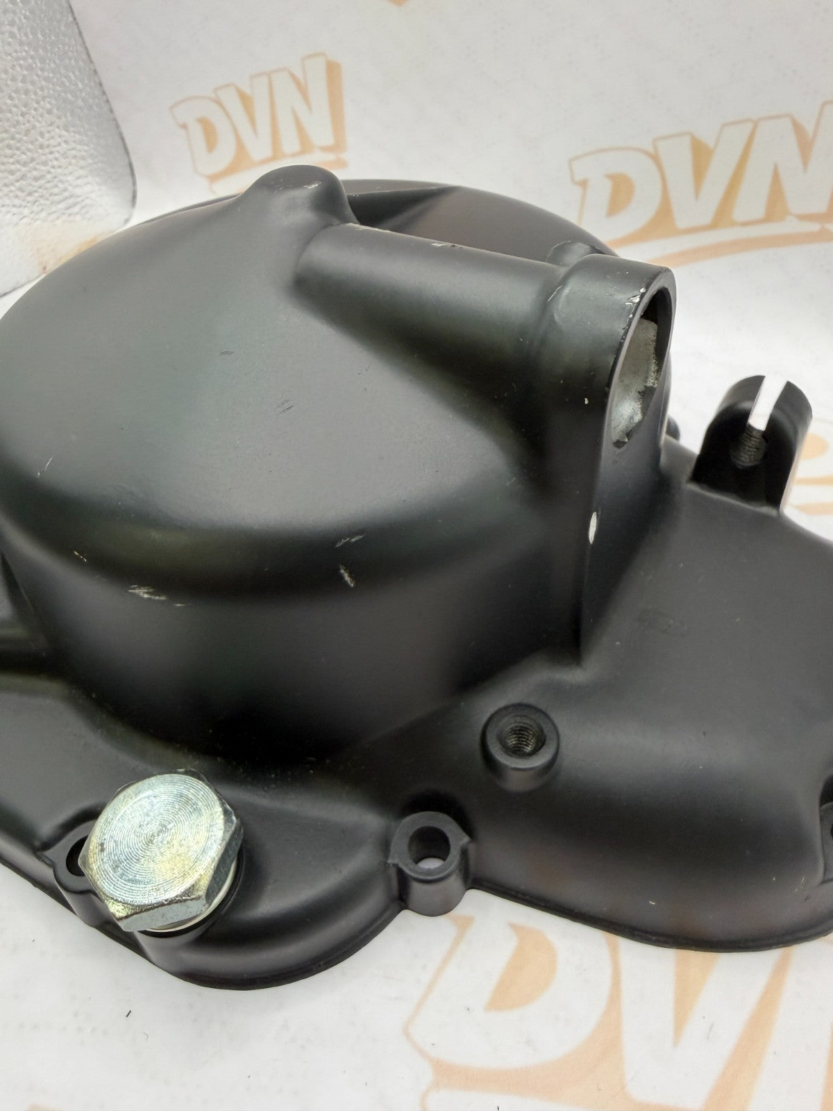 NOS 1975 Suzuki TC125 OEM Clutch Cover Engine Side Cover Assy 11300-28860