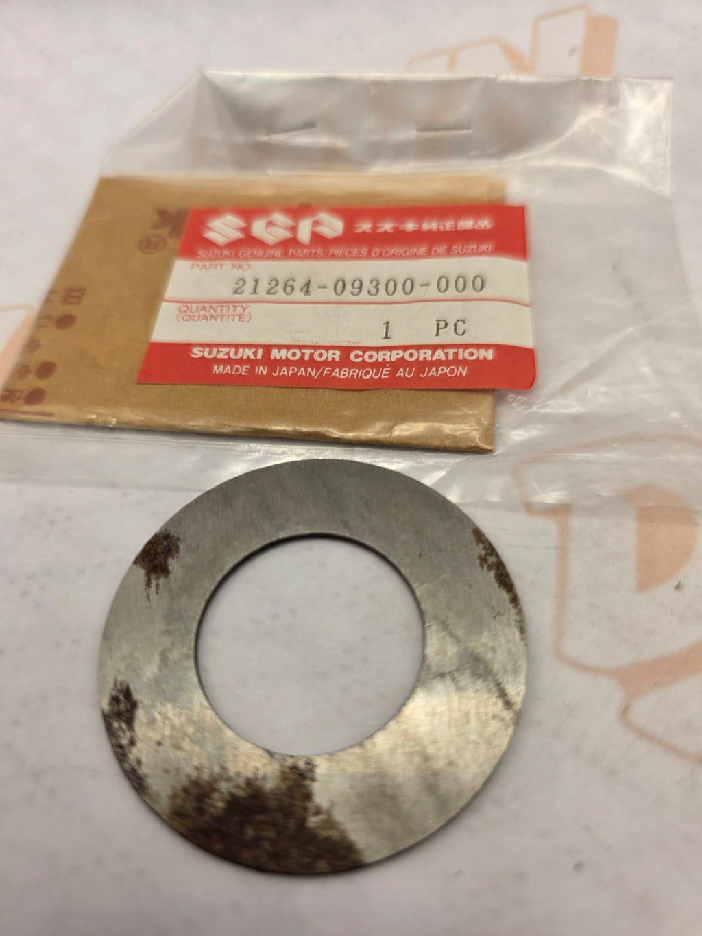 SUZUKI SHIM/WASHER 21264-09300 21264-09300-000