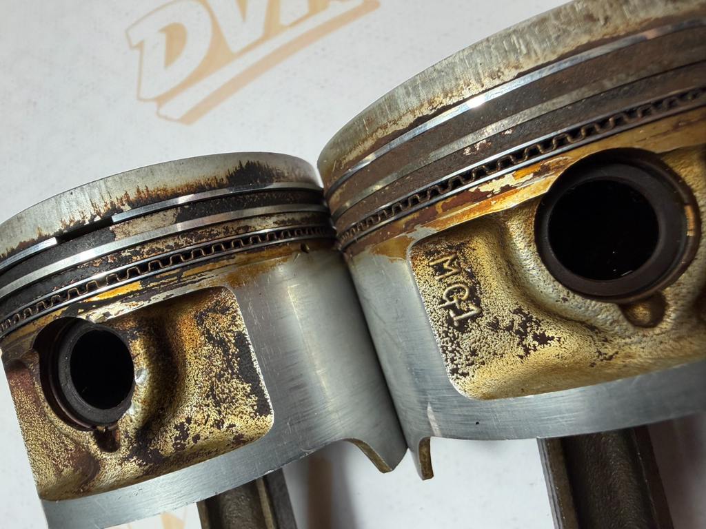 1983 Honda CB1000 OEM Engine Pistons Rings Connecting Rod Assembly 13101-MG1-670