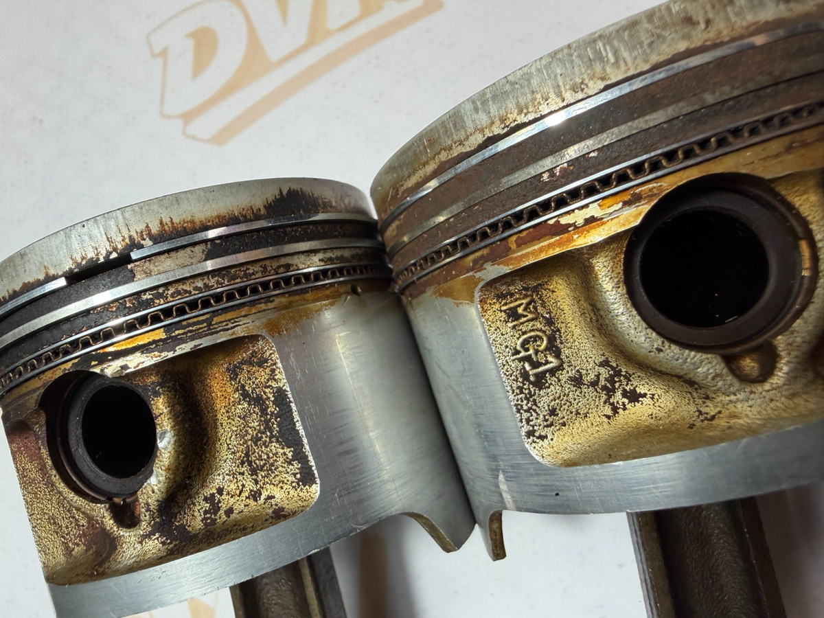 1983 Honda CB1000 OEM Engine Pistons Rings Connecting Rod Assembly 13101-MG1-670