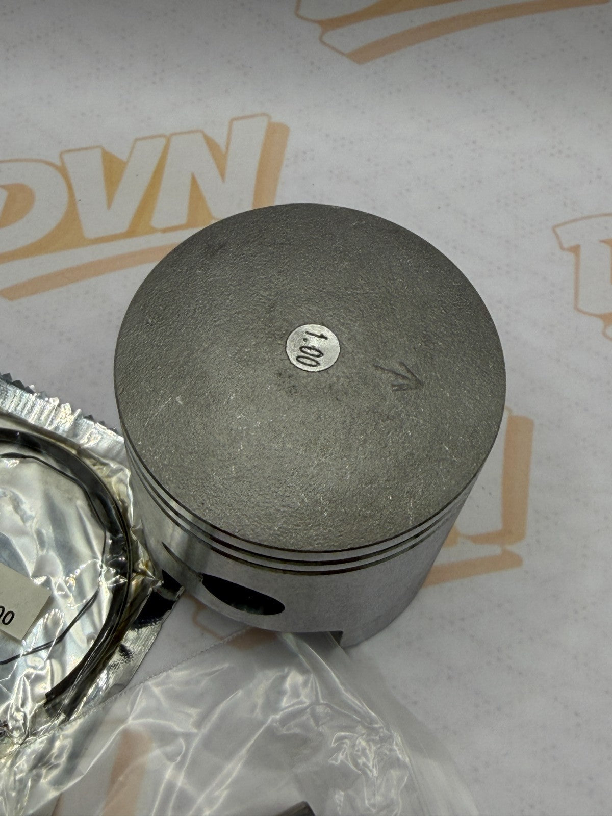 Suzuki 1977-1981 TS185 Piston and Ring Set 1.0mm Oversize 65mm