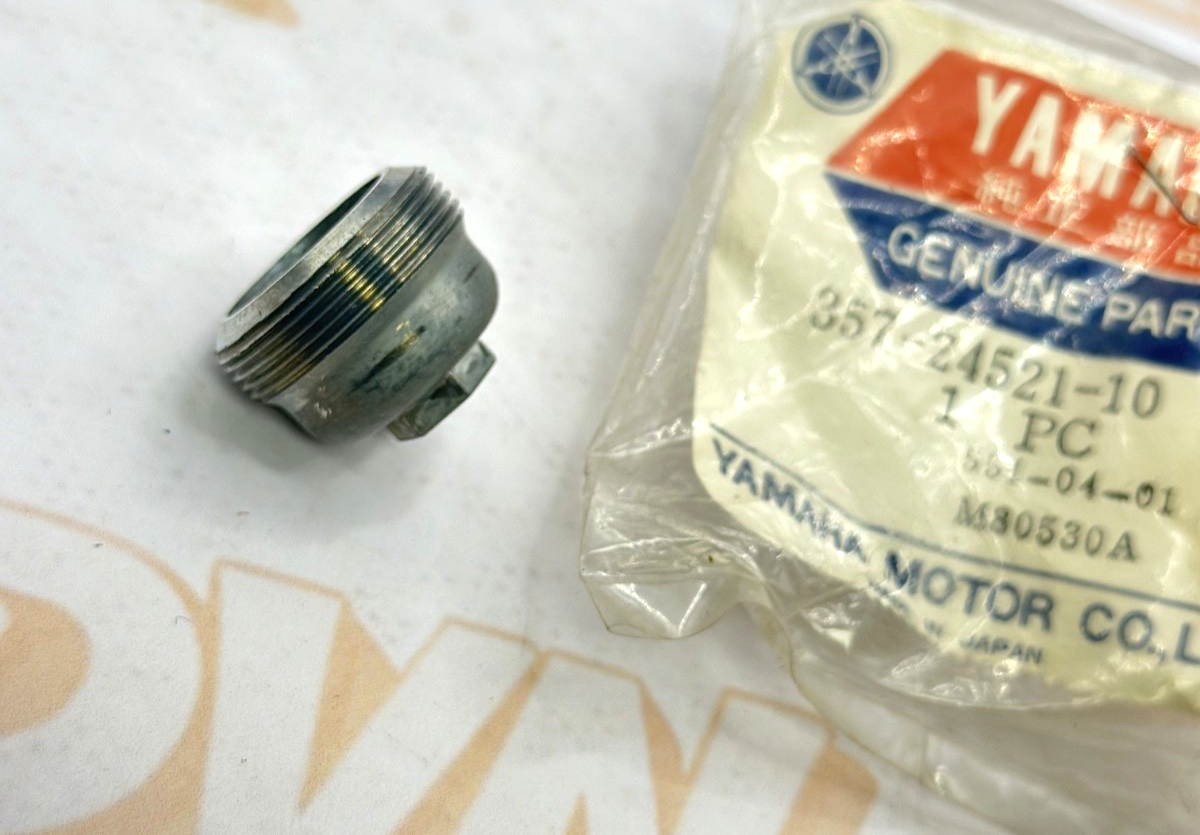 YAMAHA GENUINE NOS FUEL TAP BOWL 357-24521-10 DT125 DT175