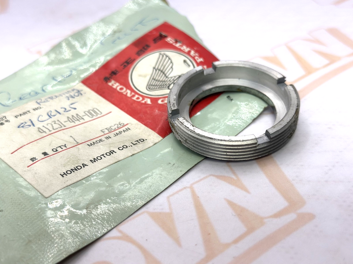 Honda CR125R 1979 - 81 Elsinore Rear Wheel Bearing Retainer 41231-444-000 CR125