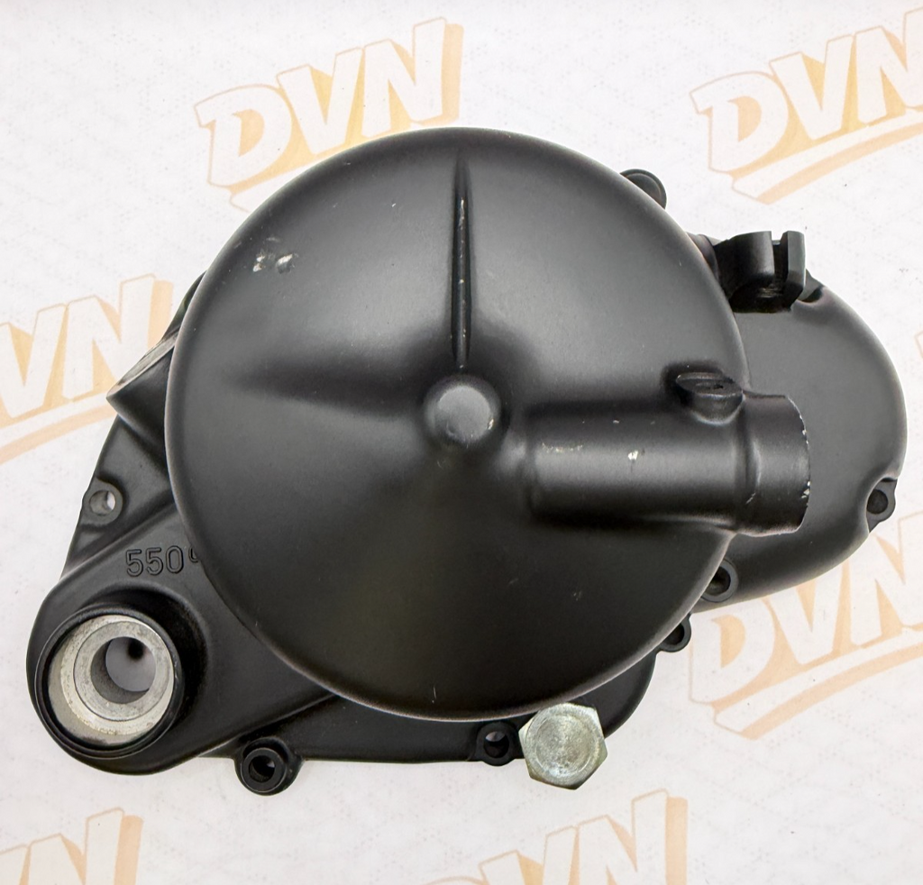 NOS 1975 Suzuki TC125 OEM Clutch Cover Engine Side Cover Assy 11300-28860