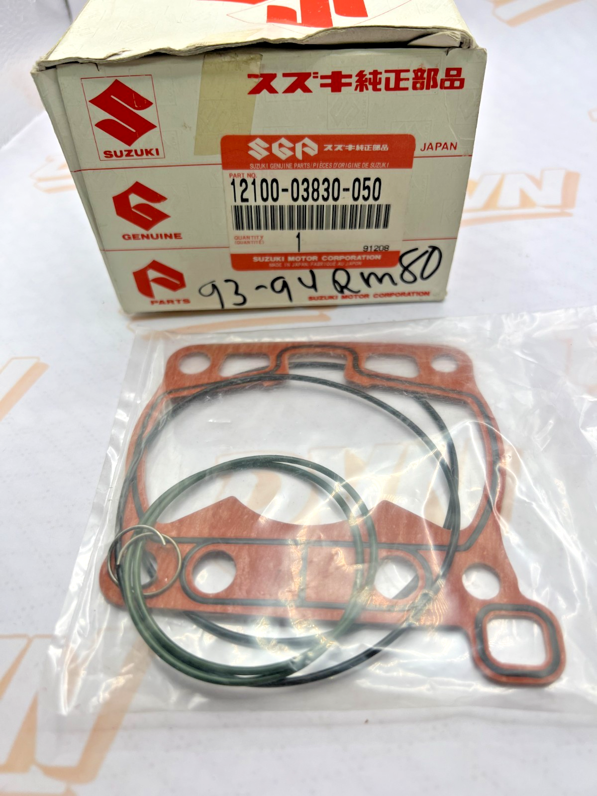 Suzuki 12100-03830 Top End Kit-less Piston --Suzuki RM 80