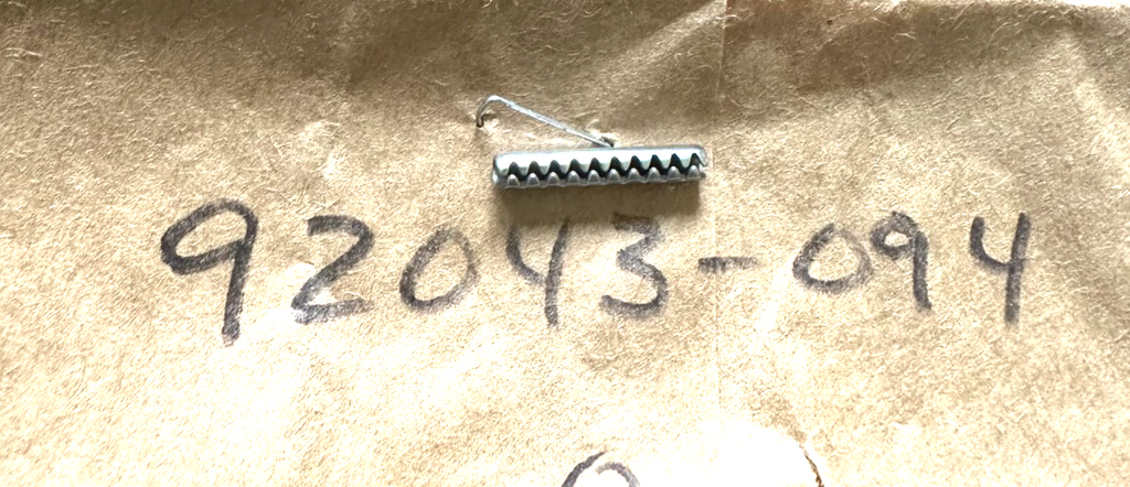 NOS Kawasaki Tank Cap Fitting Pin H2 S1 PART# 92043-094