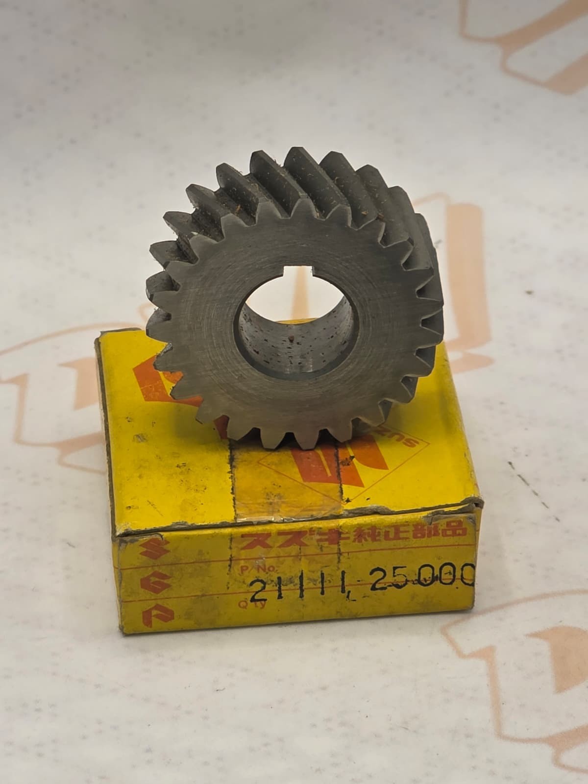 1971 70-72 Suzuki TC90 Blazer TS90 OEM Primary Drive Gear & Hardware 21111-25000