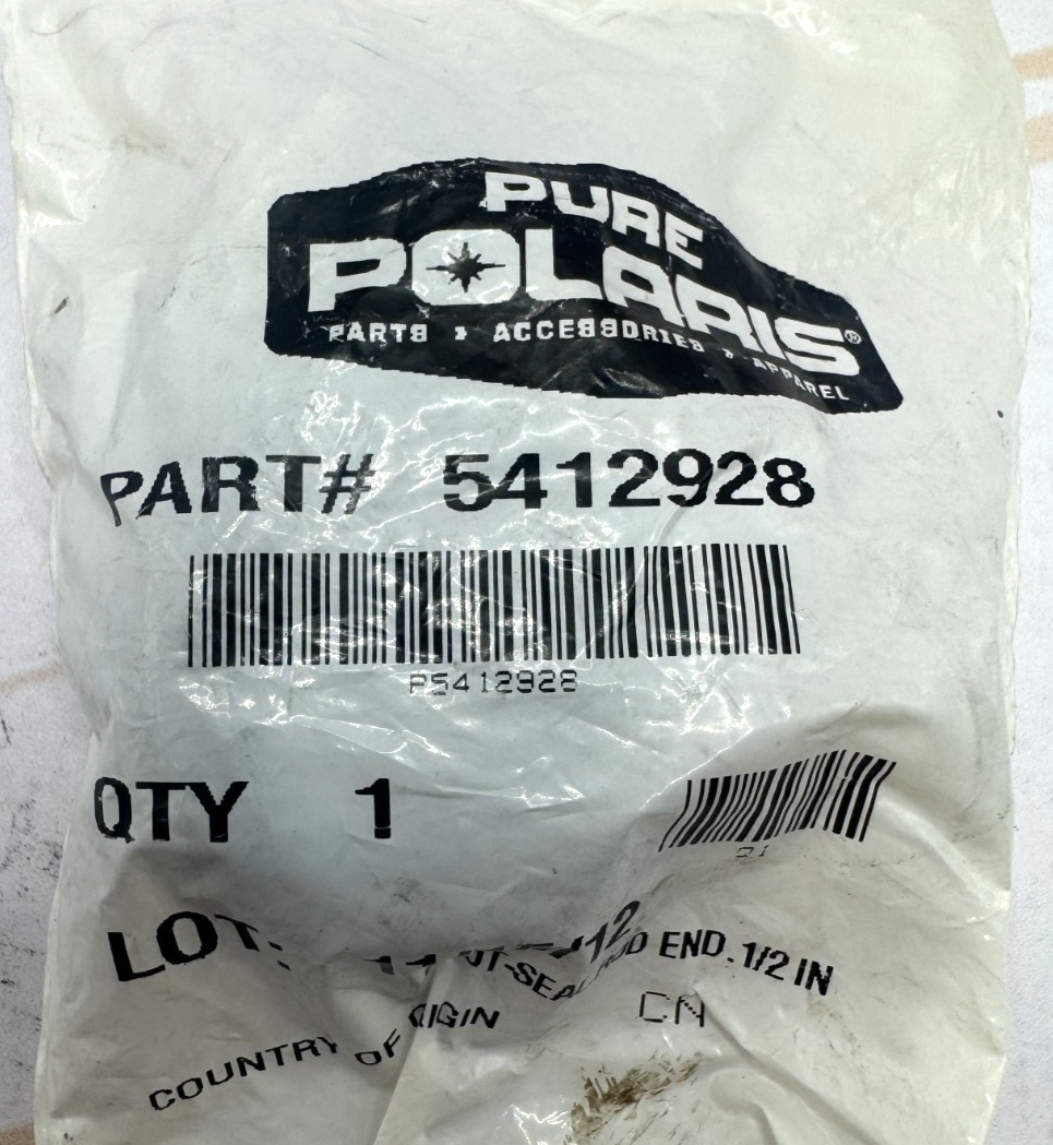 Polaris Tie Rod End Boot Seal 1/2in, NEW OEM PART-(5412928)