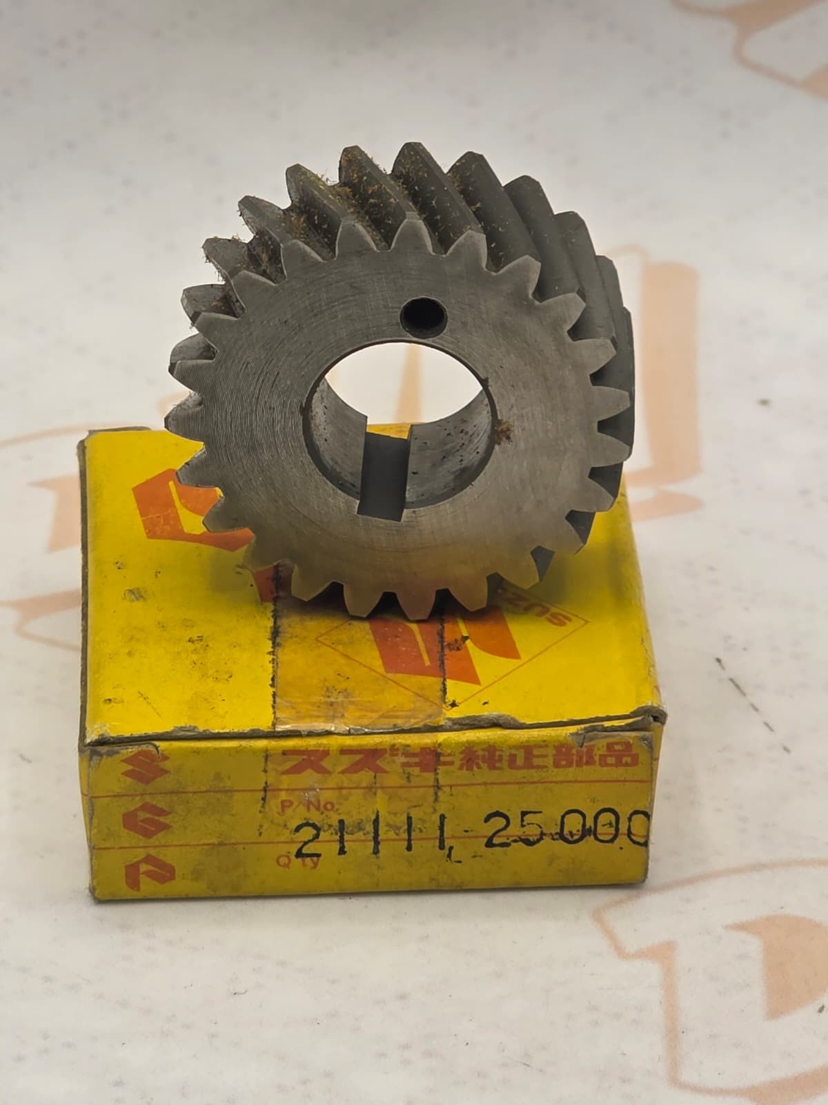 1971 70-72 Suzuki TC90 Blazer TS90 OEM Primary Drive Gear & Hardware 21111-25000