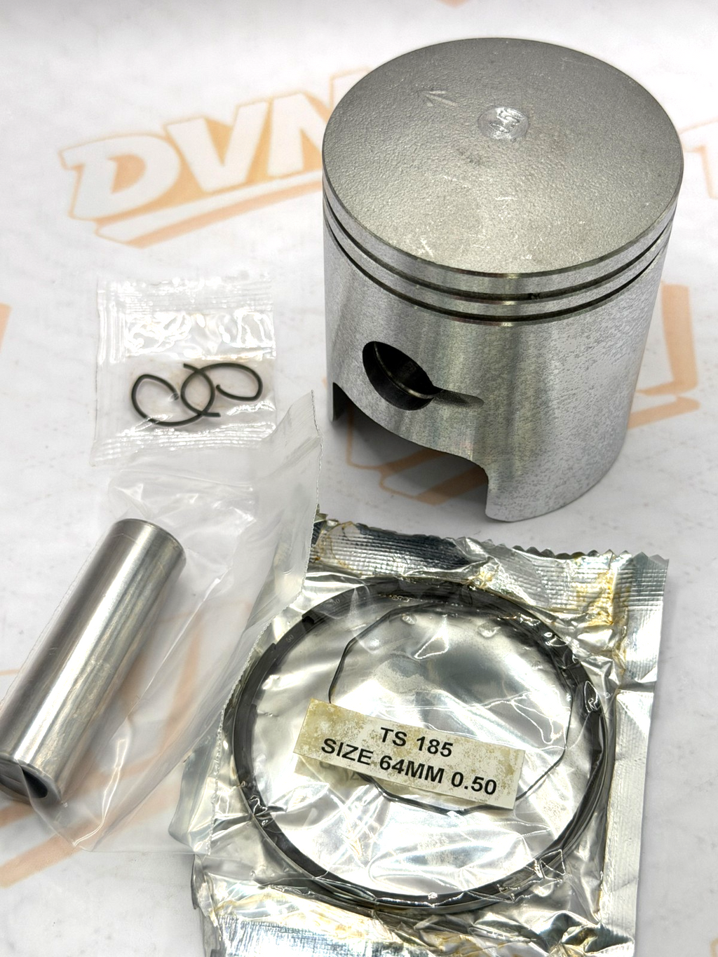 Suzuki 1977-1981 TS185 Piston and Ring Set 0.5mm Oversize 64.5mm