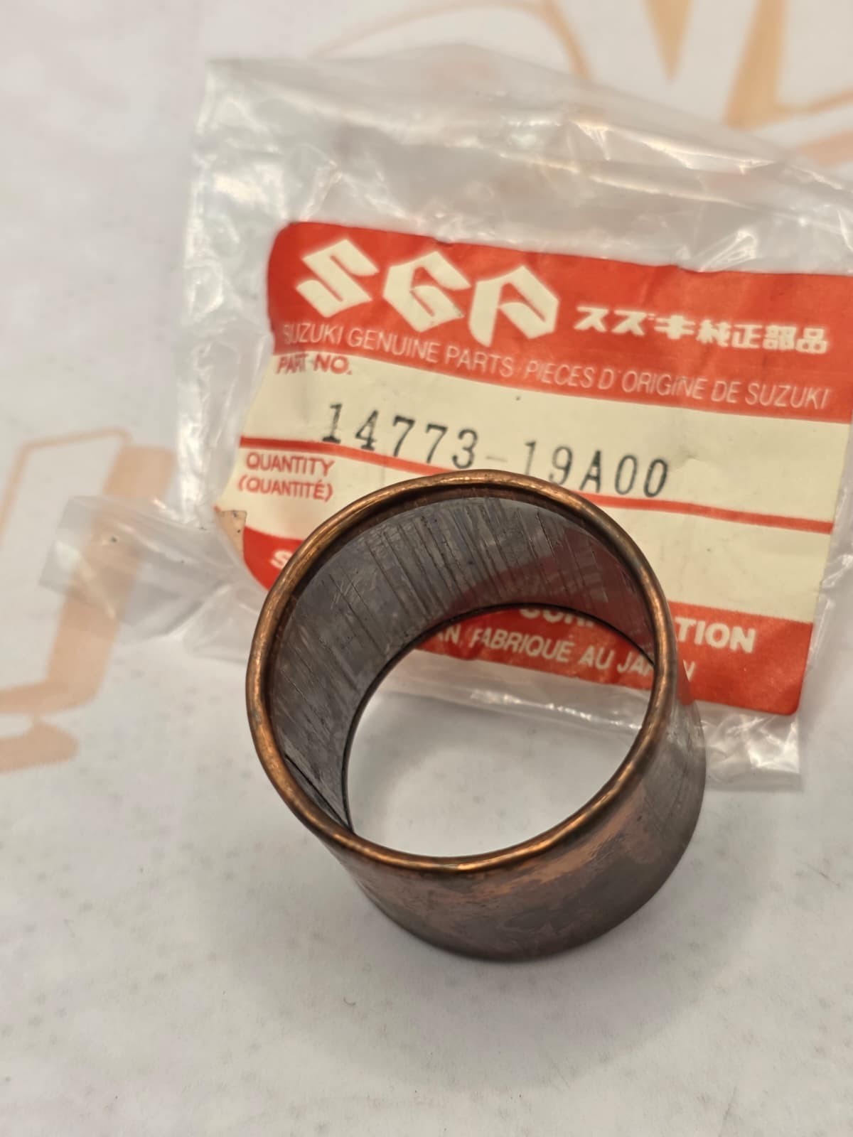 NOS OEM Suzuki GASKET 2ND MUFFLER QUADRACER 250 LT250R 2X4 14773-19A00
