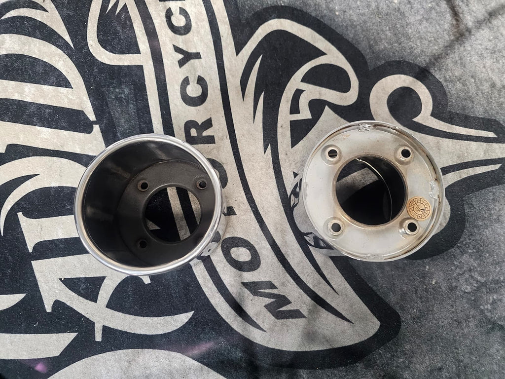Harley Davidson CHROME  End Cap Set 65100016