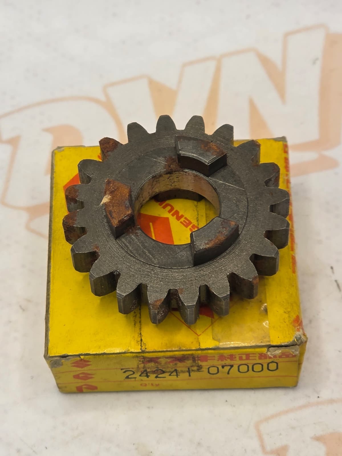 suzuki a100 b120 b100  GEAR,FOURTH DRIVE nos 24241-07000