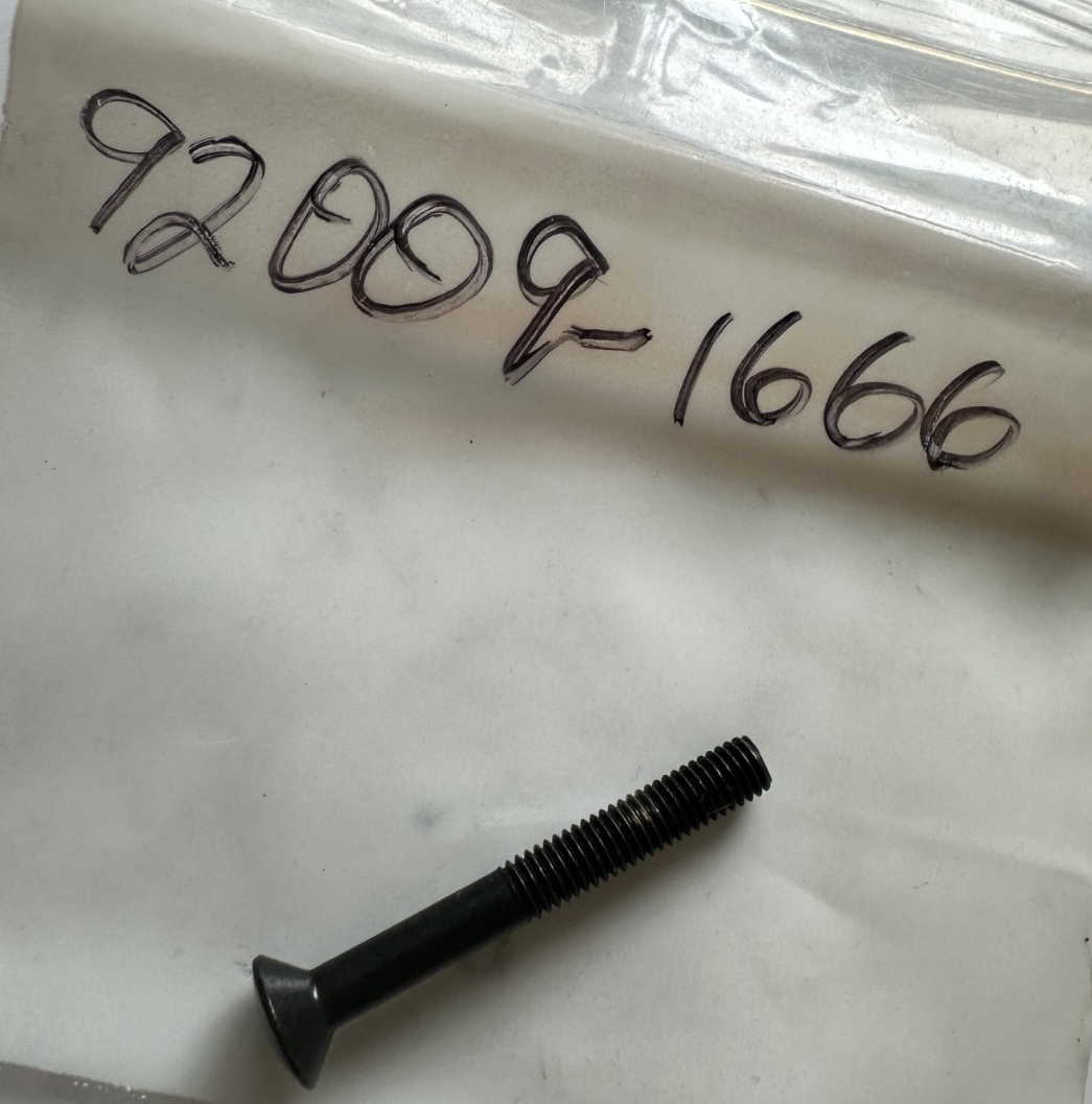 Kawasaki 92009-1666Handlebar Cover Screw for ZX1000 Ninja ZX-10 1988-1990