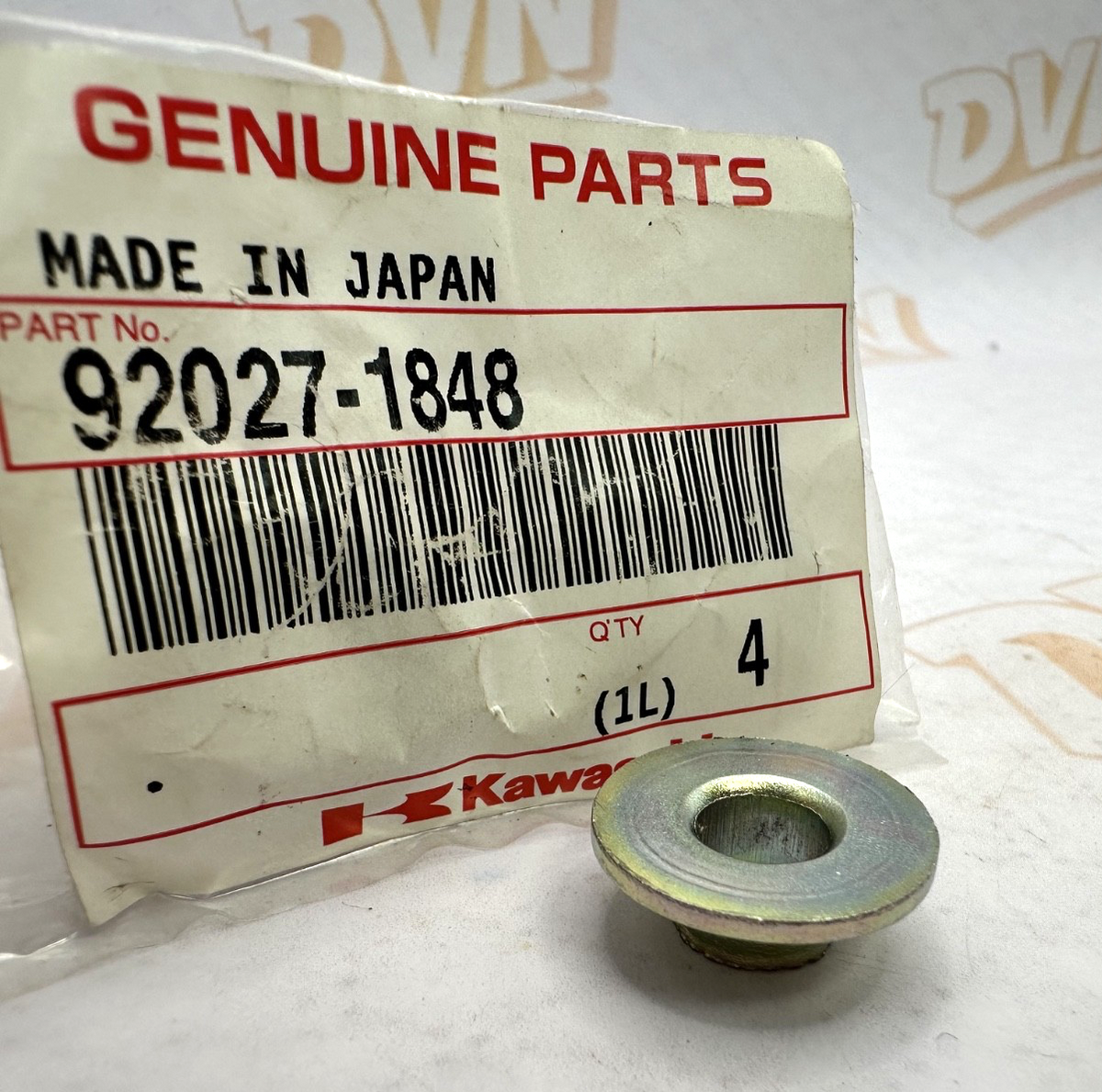 1 NOS Genuine Kawasaki ZX750 ZG1200 KLX650 KLF110 Collar L=7.4 OEM 92027-1848