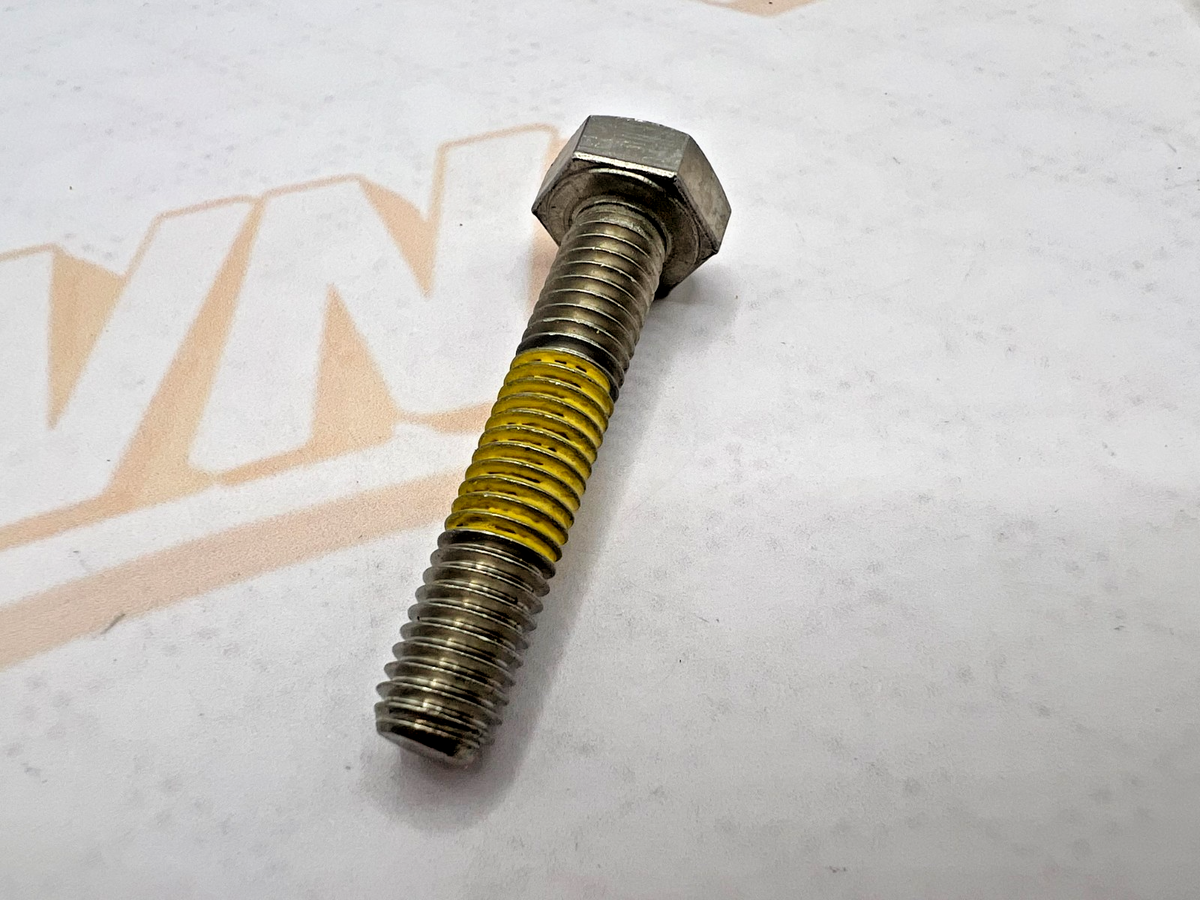 1 NEW Genuine Bombardier BRP Seadoo Hexagon Screw Bolt OEM Part 207384060 - NOS