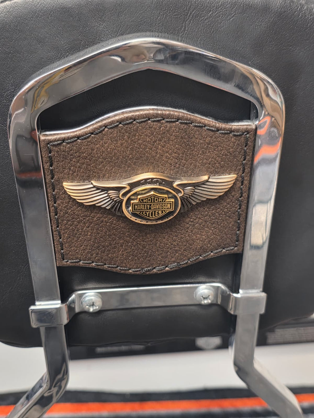 SOFTAIL SPRINGER 06-08 OR CROSS BONE 10-11 Harley-Davidson Sissy Bar/Back Rest