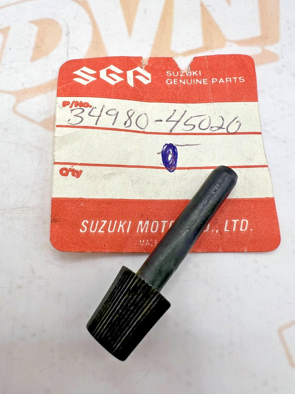 SUZUKI GN250 GS300 GS450 GS650 GS750 GS850 GS1000 METER KNOB 34980-45020 NOS OEM