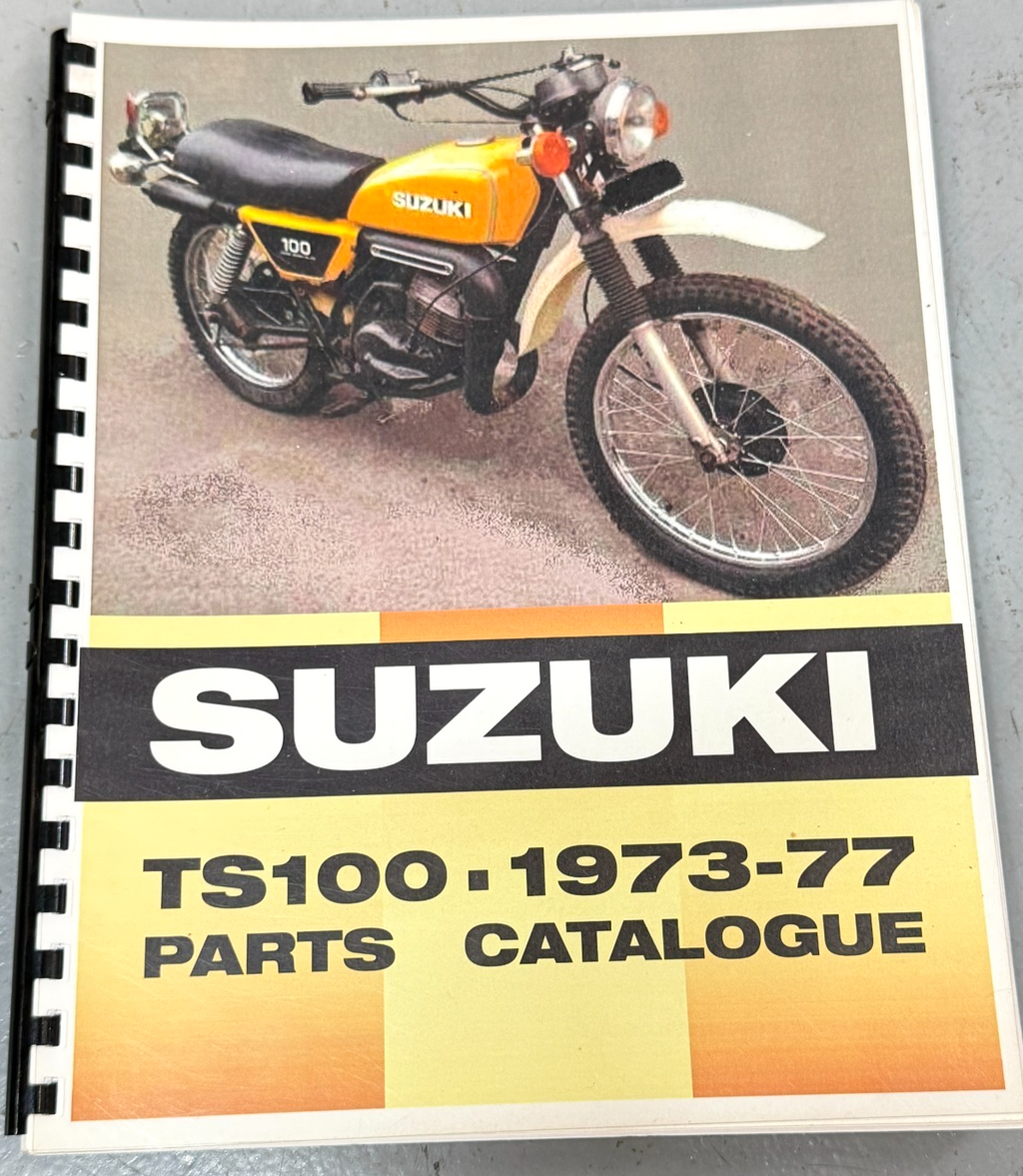 Suzuki TS100 Parts Manual 1973-1977