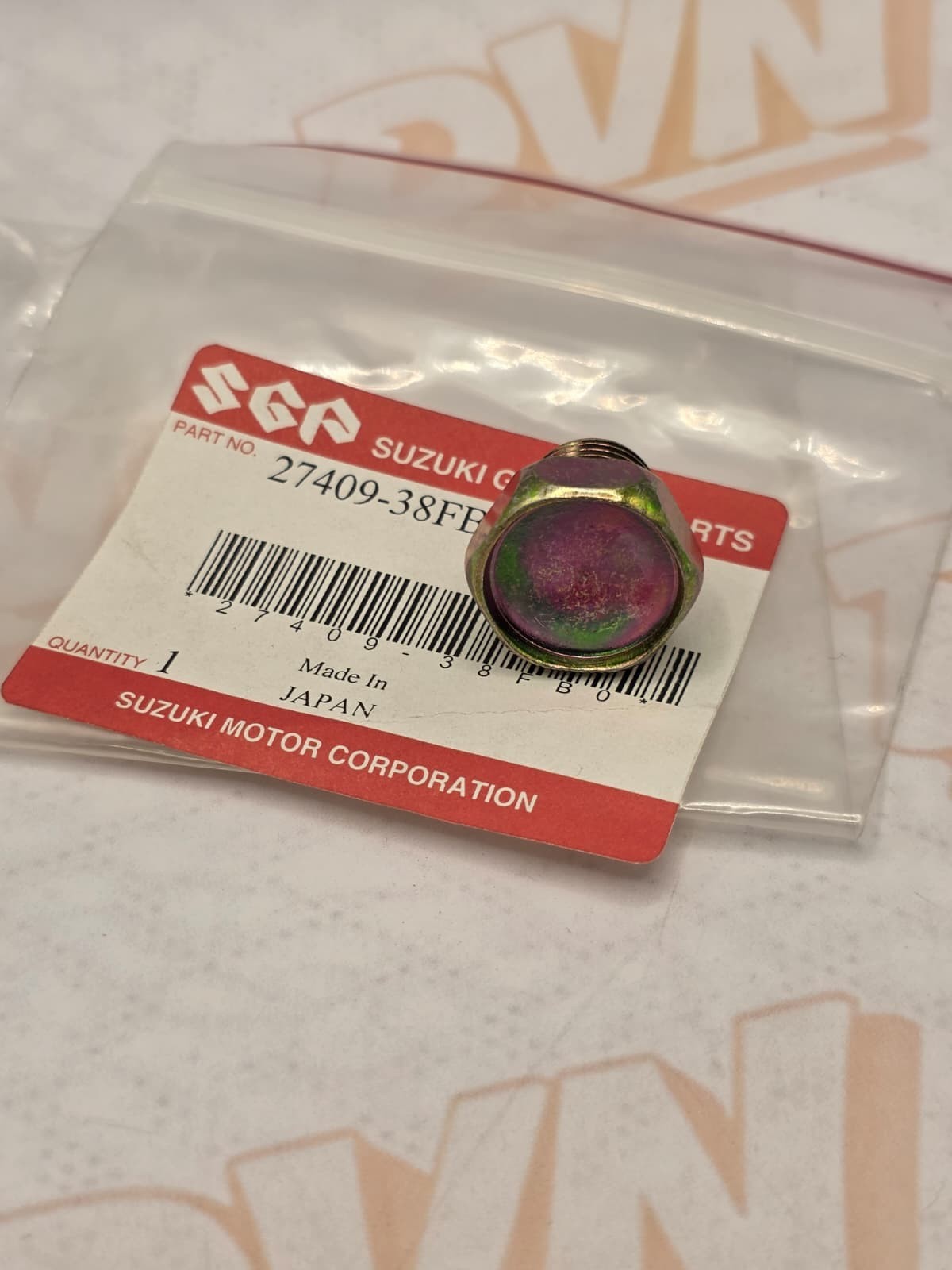 NEW GENUINE SUZUKI 27409-38FB0 PLUG, FINAL BEVEL GEAR EIGER LTF400